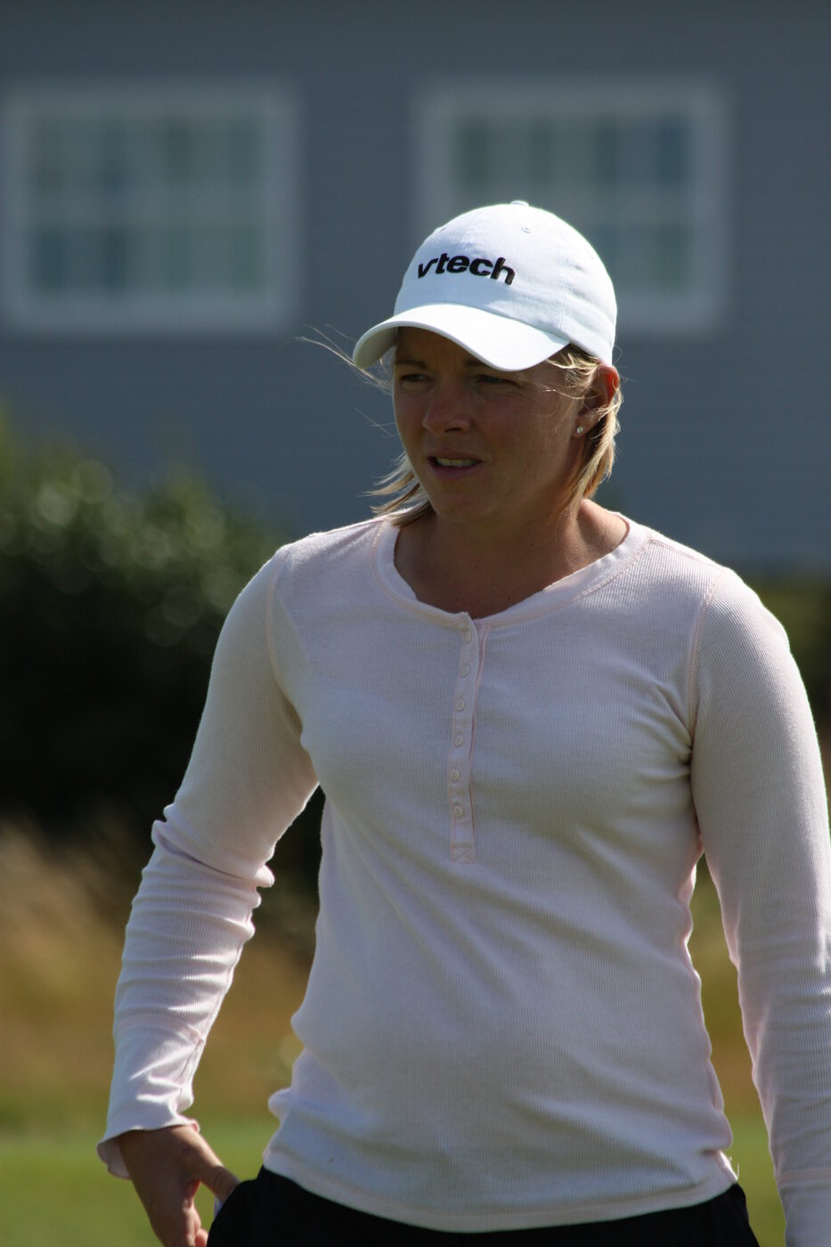 Alena Sharp on the golf course