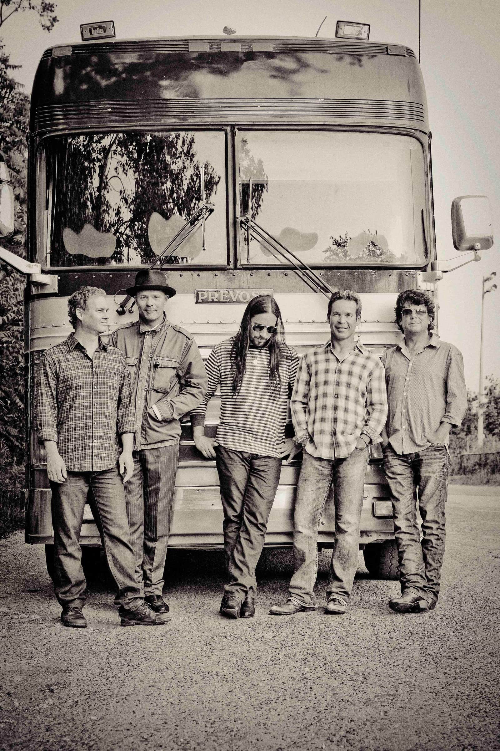 The Tragically Hip promotional photograph
